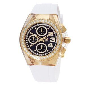 FX04856B NWT Technomarine Fashion Ladies Quartz Steel Authentic Watch